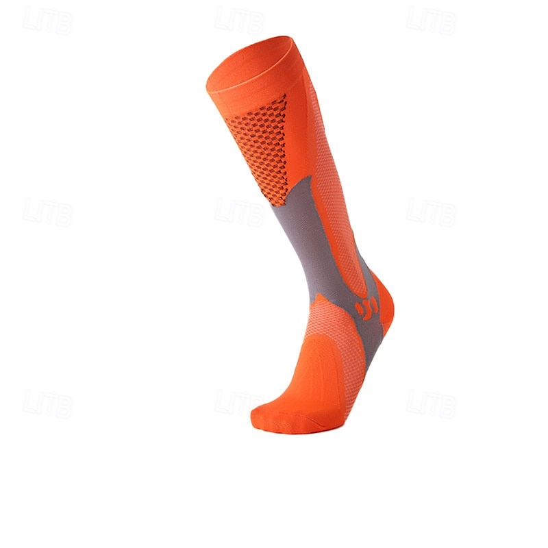 1 Par Mujer Calcetines de compresión Calcetines de senderismo Calcetines para correr Calcetines de  Esquí Transpirable Anti ampollas Compresión Reductor del Sudor Al aire libre Sobre la pantorrilla 2025 - $12.99 –P5