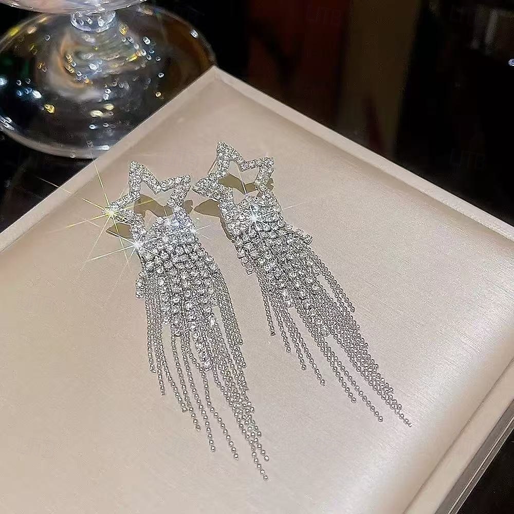 Women's Stud Earrings Tropical Poker Tropical Stylish Earrings Jewelry Silver For Party 2025 - $27.99 –P4
