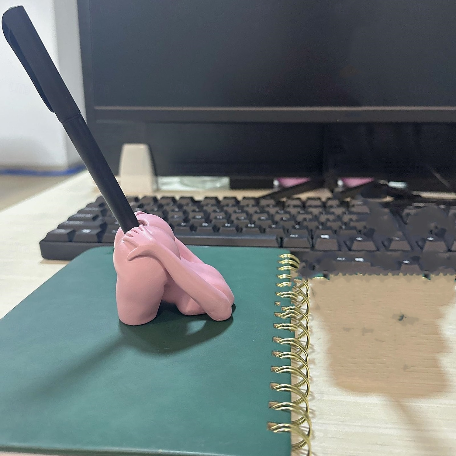 decoração de sala de estar de mesa pequeno presente sexy bunda brincadeira porta caneta porta caneta anal presente divertido de 2026 por $16.99 –P5