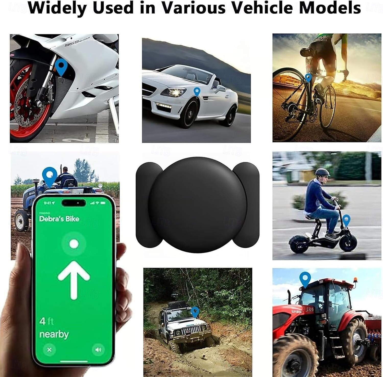 Mini GPS Tracker, Rastreador GPS para Carros Sin Suscripcion, Mini GPS Tracker for Vehicles, Undetectable GPS Tracke for Car,for iPhone/Android , Airtag Pet, Dog, Bag, Kids 2025 - $63.99 –P7