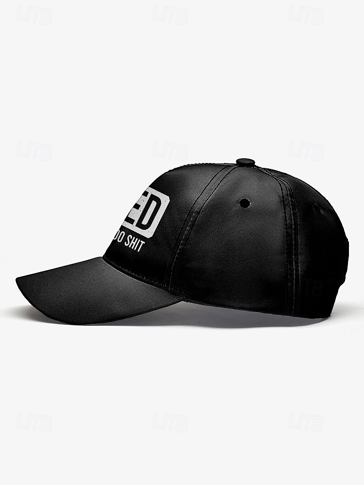 Lustige schwarze Baseballkappe für Herren mit „Retired“-Aufdruck – verstellbare Baumwollmütze für Rentner, lässige Outdoor-Kleidung und Scherzgeschenke 2025 - $14.99 –P5