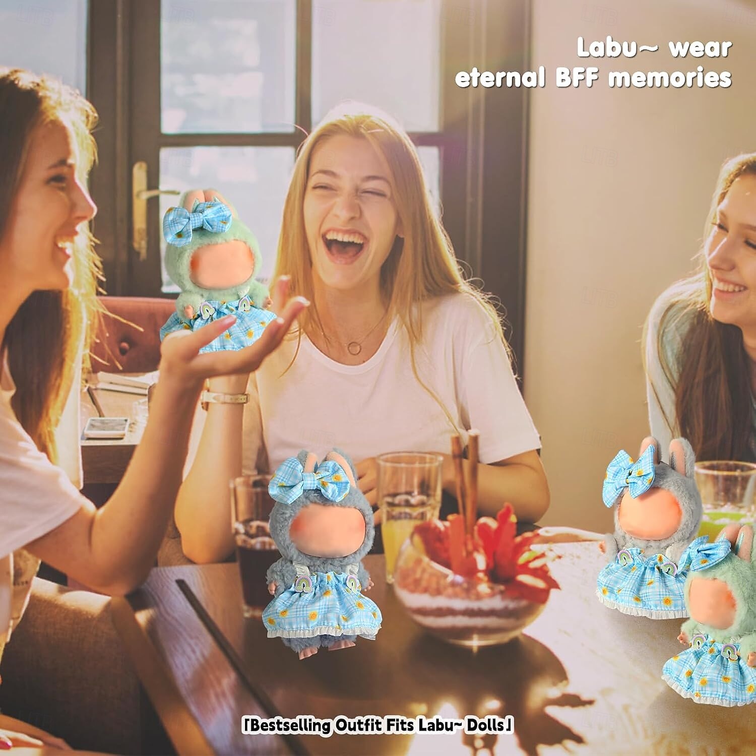 Ρούχα για lapupu (όχι κούκλες) σχεδιασμένα για κούκλες 17 εκατοστών μπορούν να χρησιμοποιηθούν για να αλλάξετε ρούχα για τα 15 σας &Κούκλες 17 εκ. (σετ 2 τεμαχίων) 2025 - $16.99 –P7
