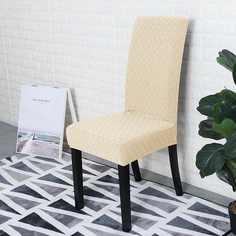 Waterproof Dining chair Cover For Home Polar Fleece Fabric Chair Cover Stretch Slipcovers Seat Chair Covers 2025 - $12.49 –P11