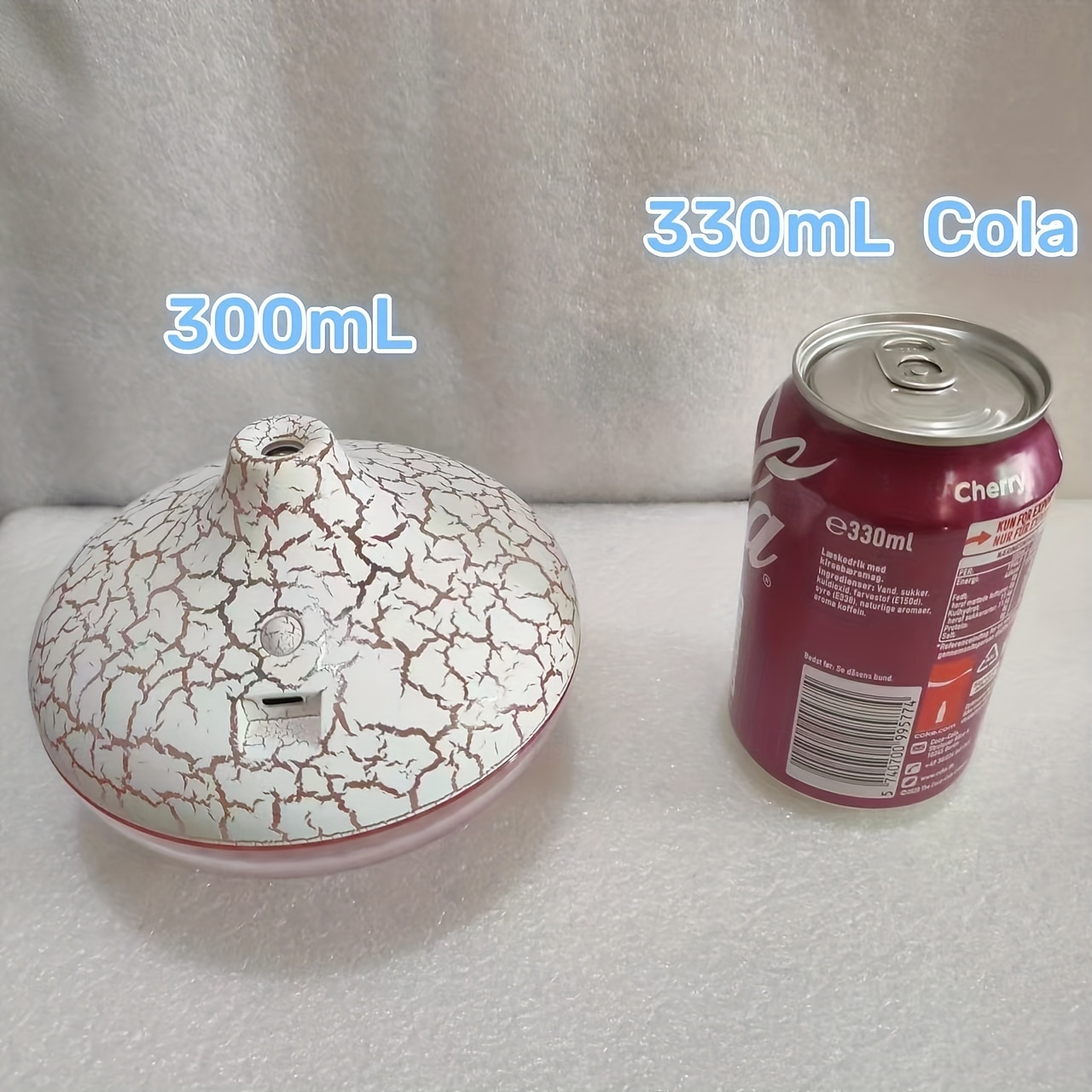 2025年 1個の新しいクリスタルランニングライトUSB加湿器アロマディフューザー10.14オンス、複数のシナリオに適していますクリスタルクラック加湿器、カラフルなアンビエントライト付きサイレントナノミスト美容水分補給デバイス  コレクション – $33.99 –P7