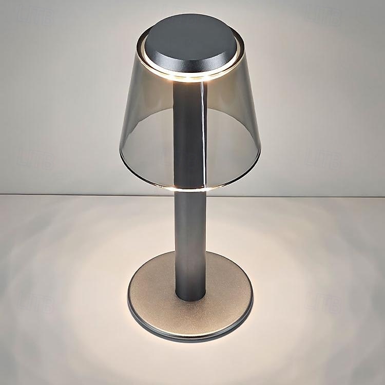 Lampe de table sans fil en métal avec capteur tactile, lampe de bureau à LED, lampe à intensité variable en continu à 3 couleurs, veilleuse pour chambre d'enfant, bureau et café de 2025 ? $448.09 –P2