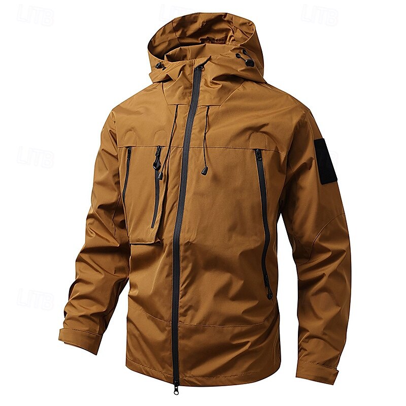 Per uomo Giacca a Vento Giacca da escursionismo Impermeabile Esterno Impermeabile Antivento Abbigliamento da trekking Abbigliamento da trekking Primavera Autunno Top Campeggio / Escursionismo del 2025 a $23.19 –P5