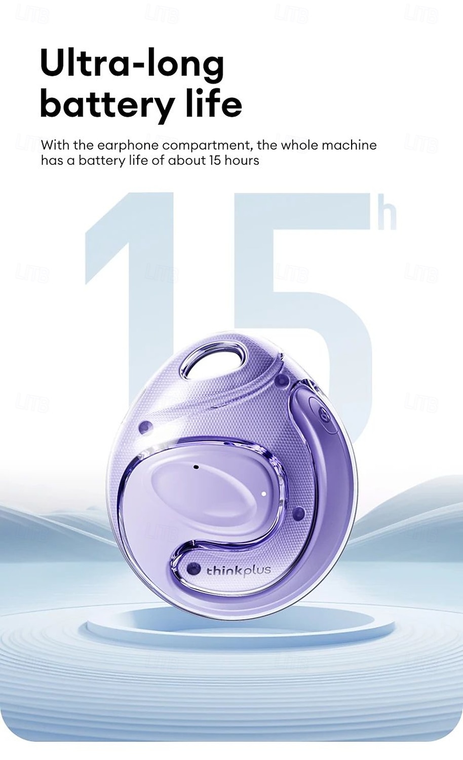 Lenovo Earphones Wireless Bluetooth 5.4 Sport Headset Ear Hook Earbuds Running HD Call Music Headphones X15 Pro Pro4 Valentine's Day Gift 2026 - $41.99 –P11