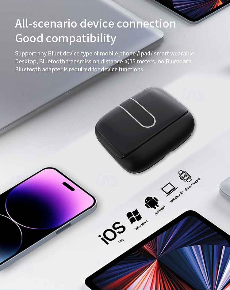 Wireless Earbuds 75hrs Bluetooth 5.4 Headphone Sport 2025 Bluetooth Earbuds Stereo Deep Bass Over Ear Bud with Earhooks ENC Noise Cancelling Mic IPX7 Waterproof Earphone for Workout/Running 2025 - $35.99 –P11