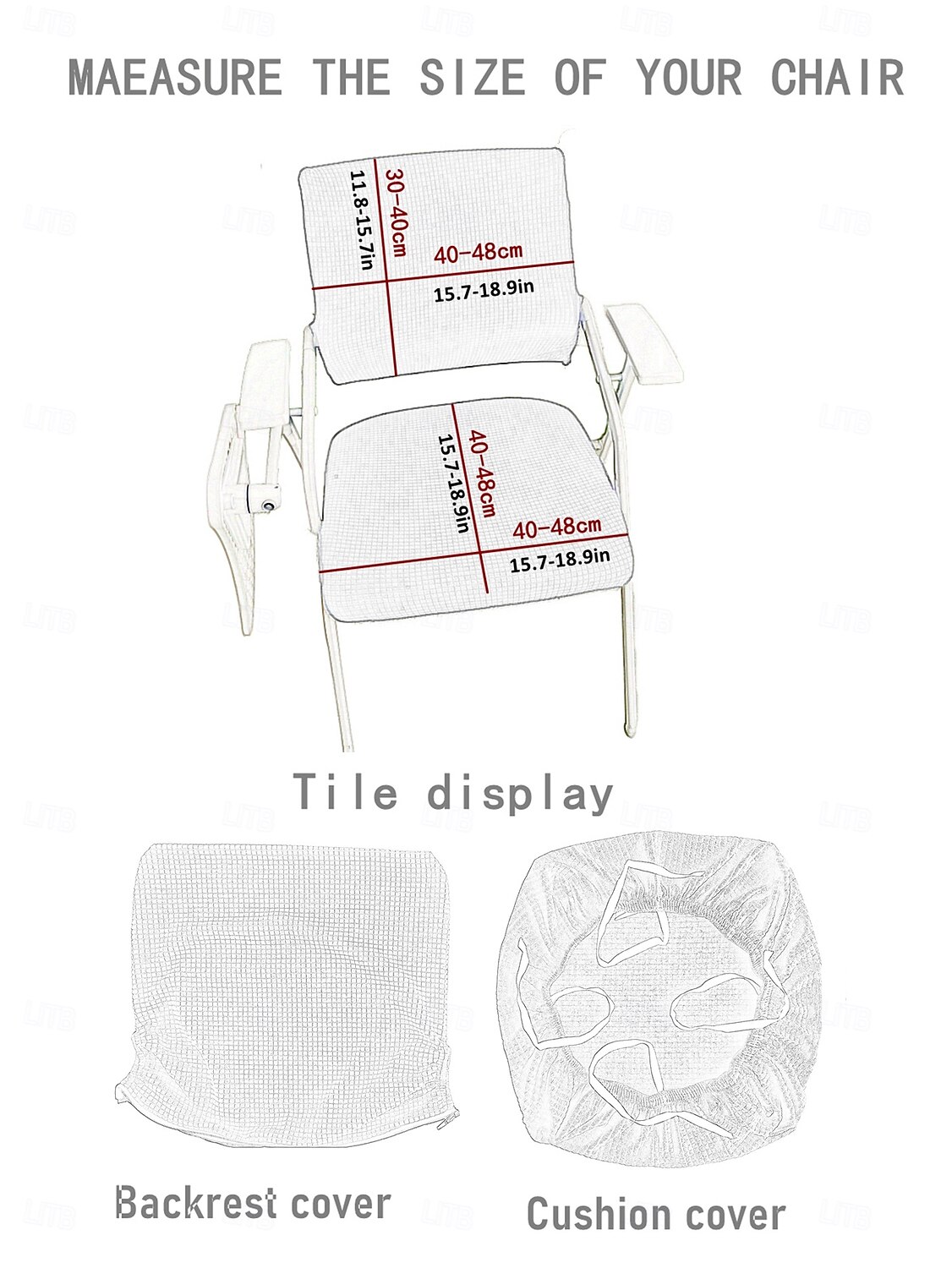 Waterproof Dining chair Cover For Home Polar Fleece Fabric Chair Cover Stretch Slipcovers Seat Chair Covers 2025 - $15.49 –P2