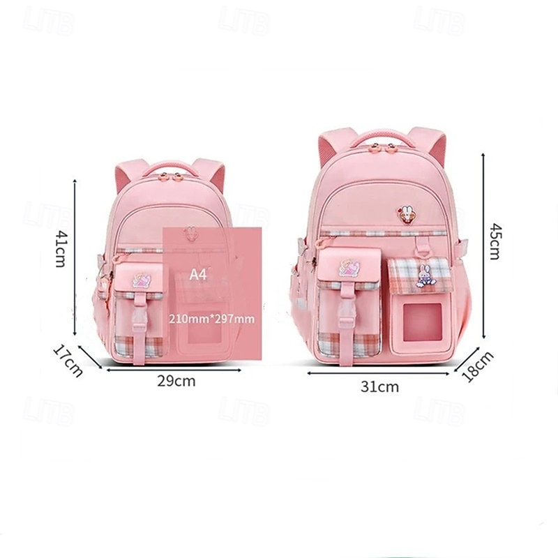 Новый тип легкого рюкзака для девочек начальной школы большой объем защита позвоночника оптовая продажа водонепроницаемый 2026 - $28.99 –P8