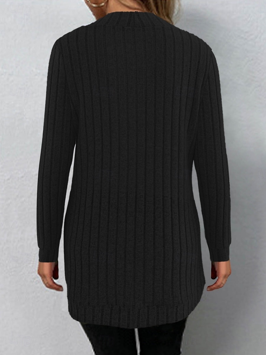 Femmes Veste Décontractée Respirant Confortable Patchwork Mode Occasionnel Uni Vacances Rue Occasionnel Tenue quotidienne Ouvert devant Régulier Sans Col Coupe régulière manche longue Vêtements de 2025 ? $27.99 –P9