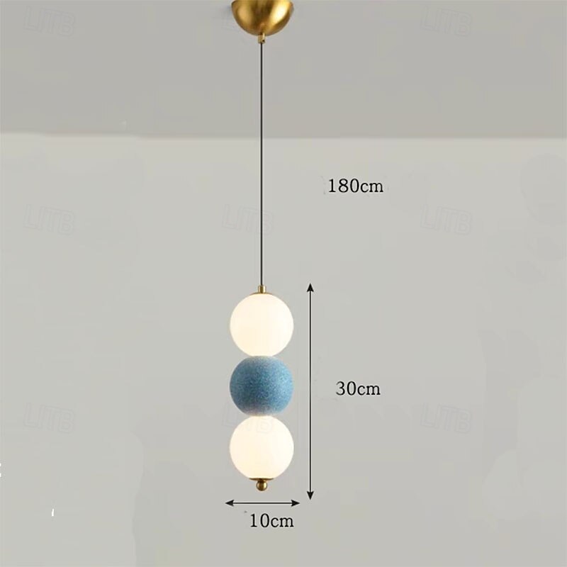 Nordic Pendent Lamp Modern Simplicity Bedroom Bedside Lamp Personalized Creativity LED Restaurant Bar Aisle Chandelier 2025 - $107.99 –P5