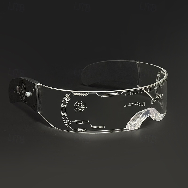M3GAN 2.0 Puppe Megan Futuristischer Roboter Brillengestelle Film Cosplay for Unisex Erwachsene Halloween Karneval Leistung Party 2025 - $13.99 –P12