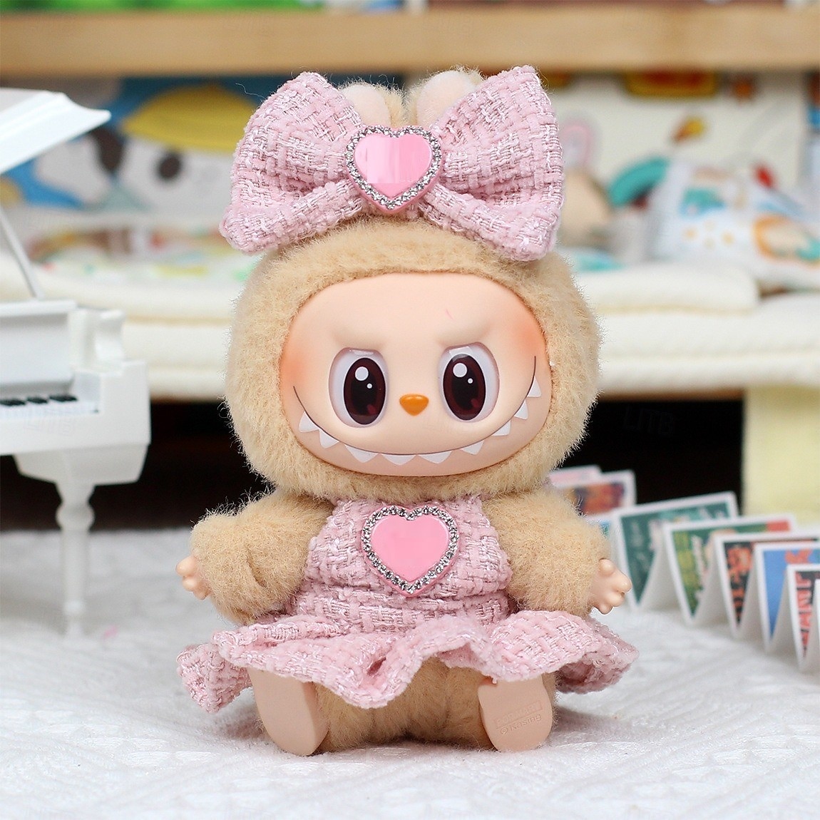 Комплект одежды для кукол 17 см ForLabubu Модные аксессуары Одежда подходящая для куклы 6,69 дюйма (17 см) Мягкая хлопковая одежда Замена Нет куклы ТОЛЬКО одежда 2025 - $20.99 –P1
