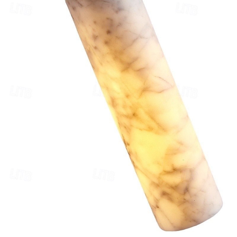 Nordisk spansk marmor LED-pendellampe for soverom, nattbord, stue, spisestue, dekorasjon, lysekrone, moderne belysning 2025 - $229.99 –P5
