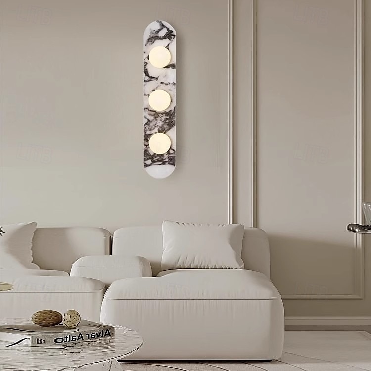 Innendørs vegglampe LED 5w Liner-design Marmor Stue Soverom Metall Vegglamper Vegglamper til Soverom Bad 2025 - $162.99 –P3