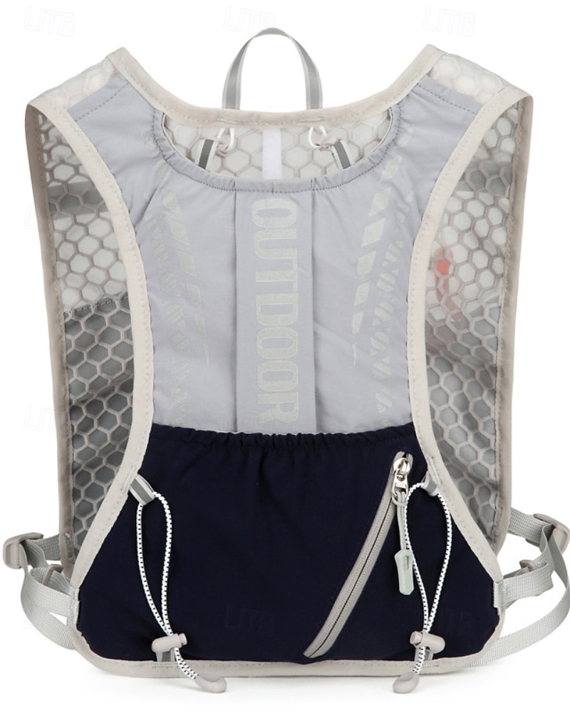 Hardloopvest Waterpakket Hydratatievest Armverwarmers waterdicht Sneldrogend Lichtgewicht Polyester voor marathonloop Wandelen Joggen 2025 - $20.99 –P15