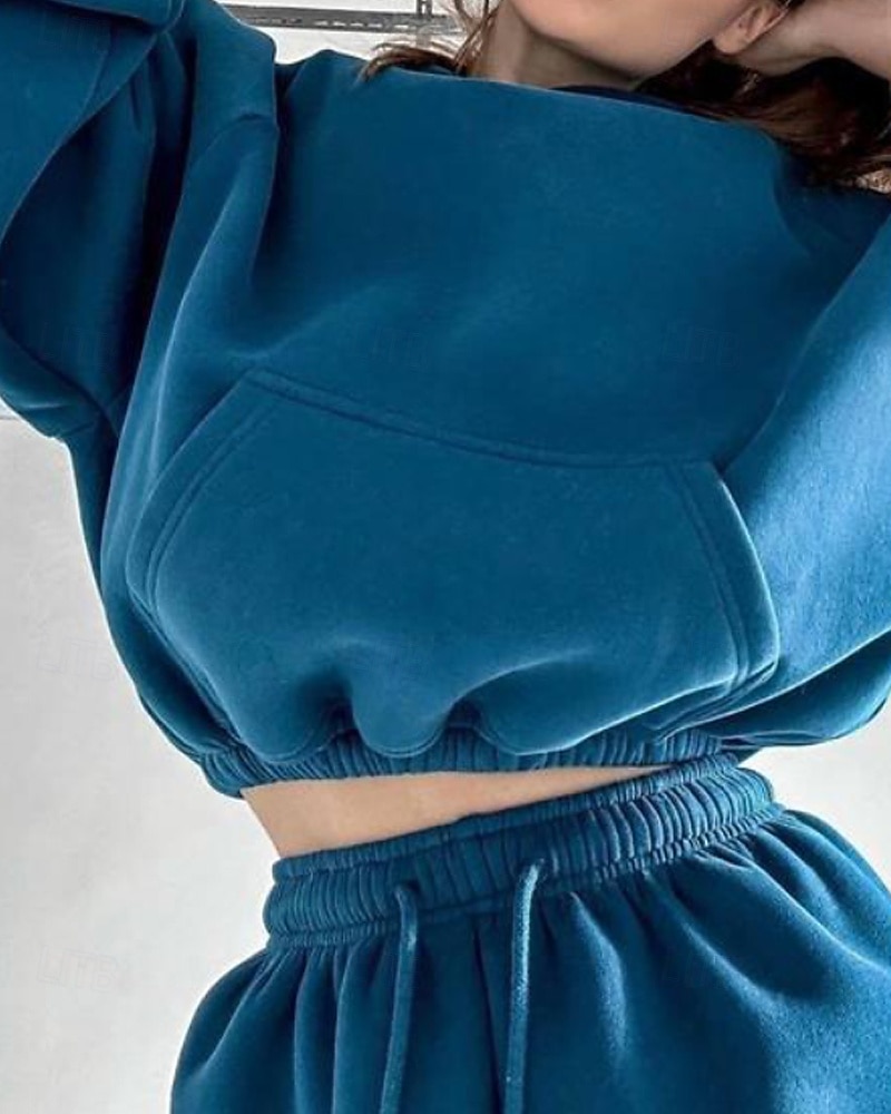 Mujer Tracksuit Pantalones Deportivo Pantalones de chándal Encaje Bolsillo Color sólido Trajes de Yoga Otoño Magenta Negro Gimnasio Ropa Deportiva Corriendo Mantiene abrigado Resistente al Viento 2025 - $35.99 –P5