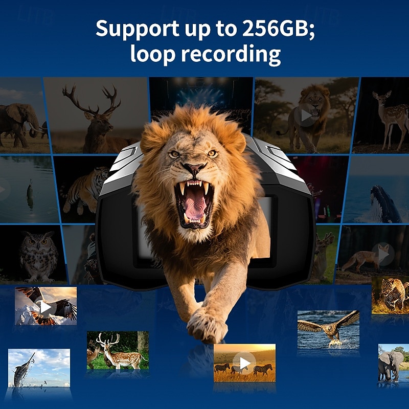 buiten 4k 16x zoom burst infrarood hd foto video vogelkijker verrekijker grensoverschrijdende verrekijker nachtzicht 2026 - $104.99 –P6