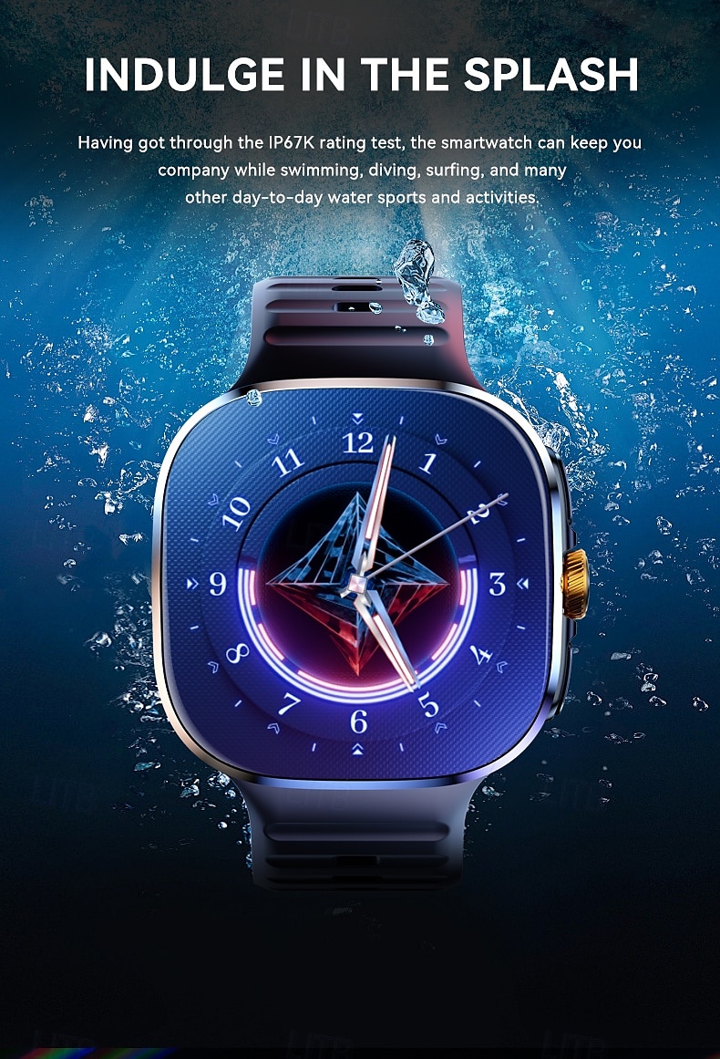 IMOSI Android Smart Watch Men GPS 3GB RAM/32G ROM Storage HD Dual Camera NFC 2G 4G SIM Card WIFI Wireless Fast Internet Access 2025 - $139.99 –P10