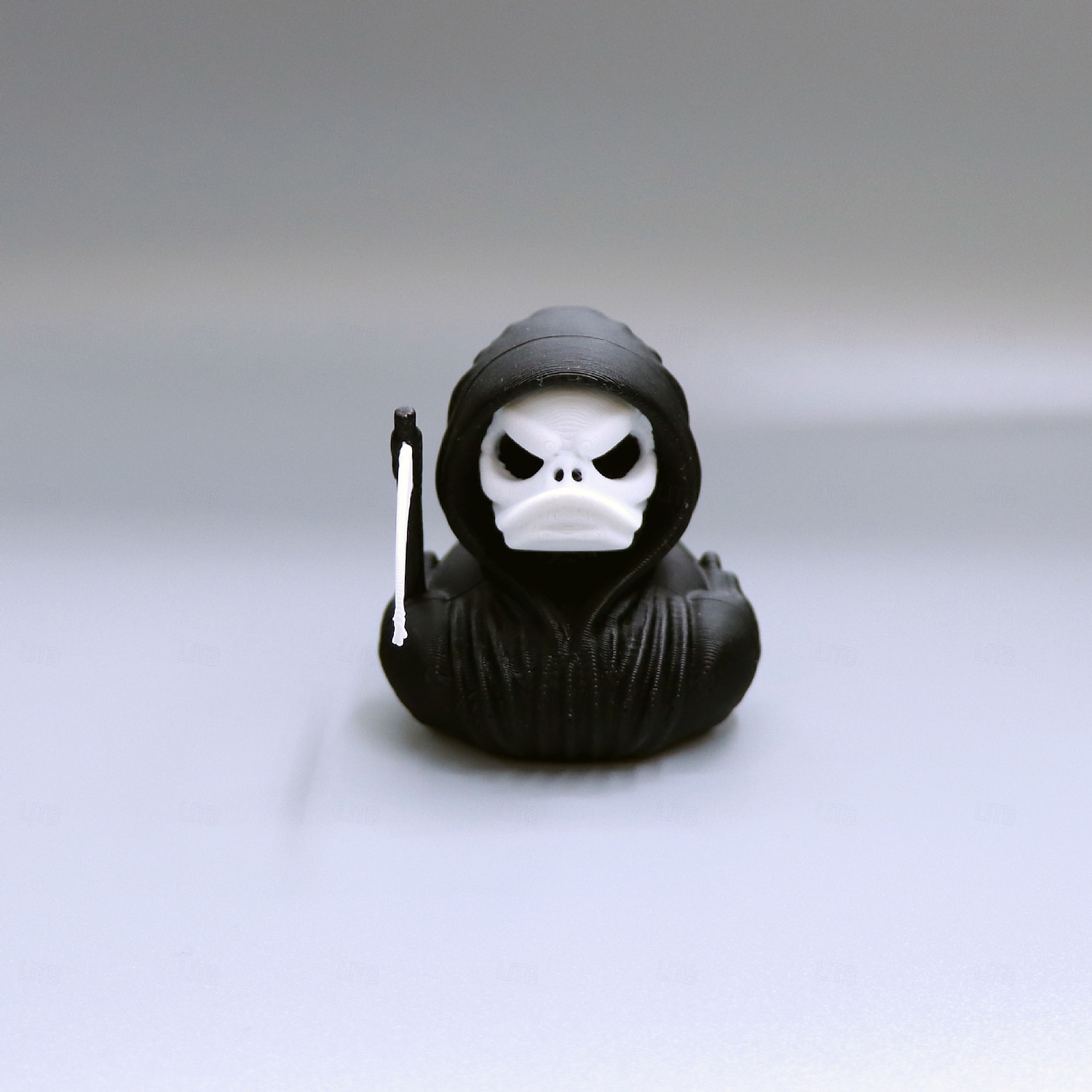 Halloween Grim Reaper Duck 3D Printed Figurine, Death Duck Ornament, Spooky Skeleton Duck Statue for Halloween Decor, Gothic Resin Reaper Duck Collectible Gift 2025 - $7.99 –P7