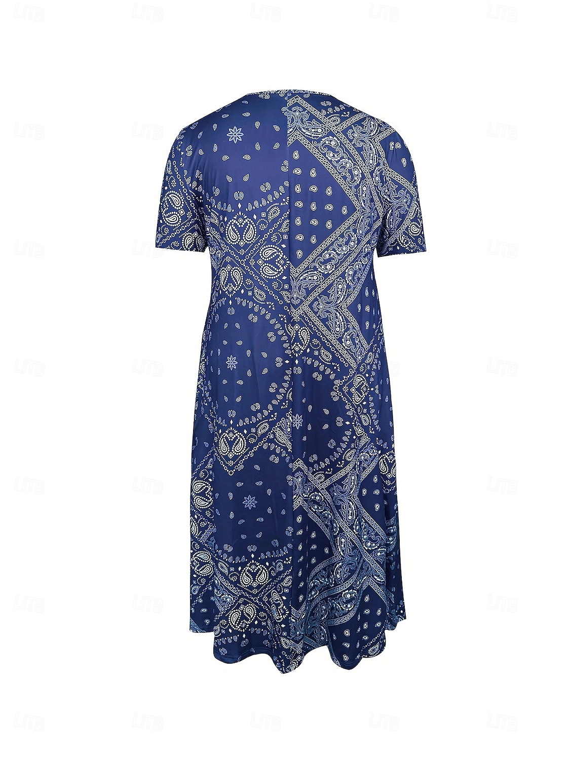 Pentru femei Rochie Lunga Rochie Maxi Rochie casual Modă Zilnic Fit regulat Floral Manșon scurt Stil Nautic Roz Îmbujorat Roșu-aprins Albastru piscină Gri Vară 2025 - $21.99 –P4