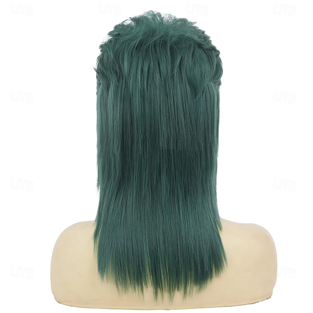 Parrucche Mullet per Donne Ricce Morbide Resistenti al Calore Capelli Lunghezza Spalla Parrucca Cosplay da Rocker degli Anni '80 Parrucche di Halloween del 2025 a $25.99 –P7