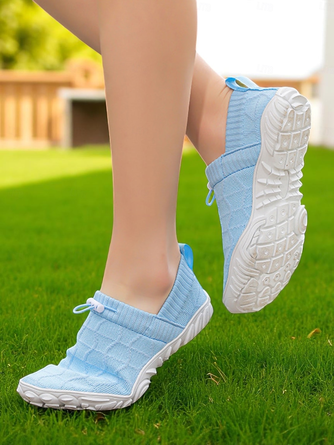 Dámské flyknit nazouvací tenisky – prodyšné a lehké barefoot boty na běh, venkovní procházky a každodenní aktivity 2025 - $32.99 –P7