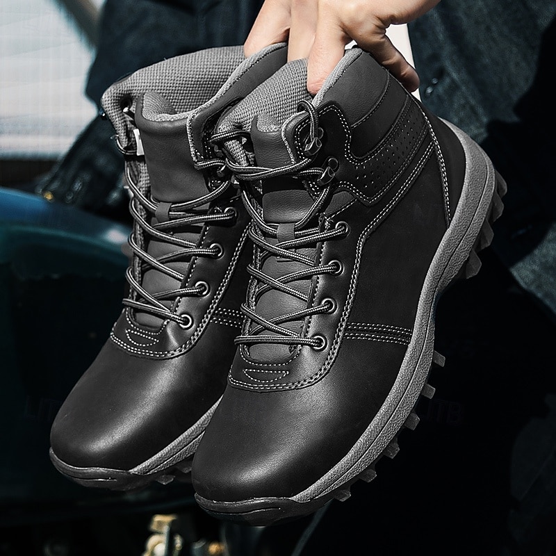 bottes marron de style moto pour hommes avec support de cheville et semelle adhérente robuste, conception extérieure robuste pour les motards, les voyages de week-end et l'exploration urbaine de 2025 ? $54.99 –P2