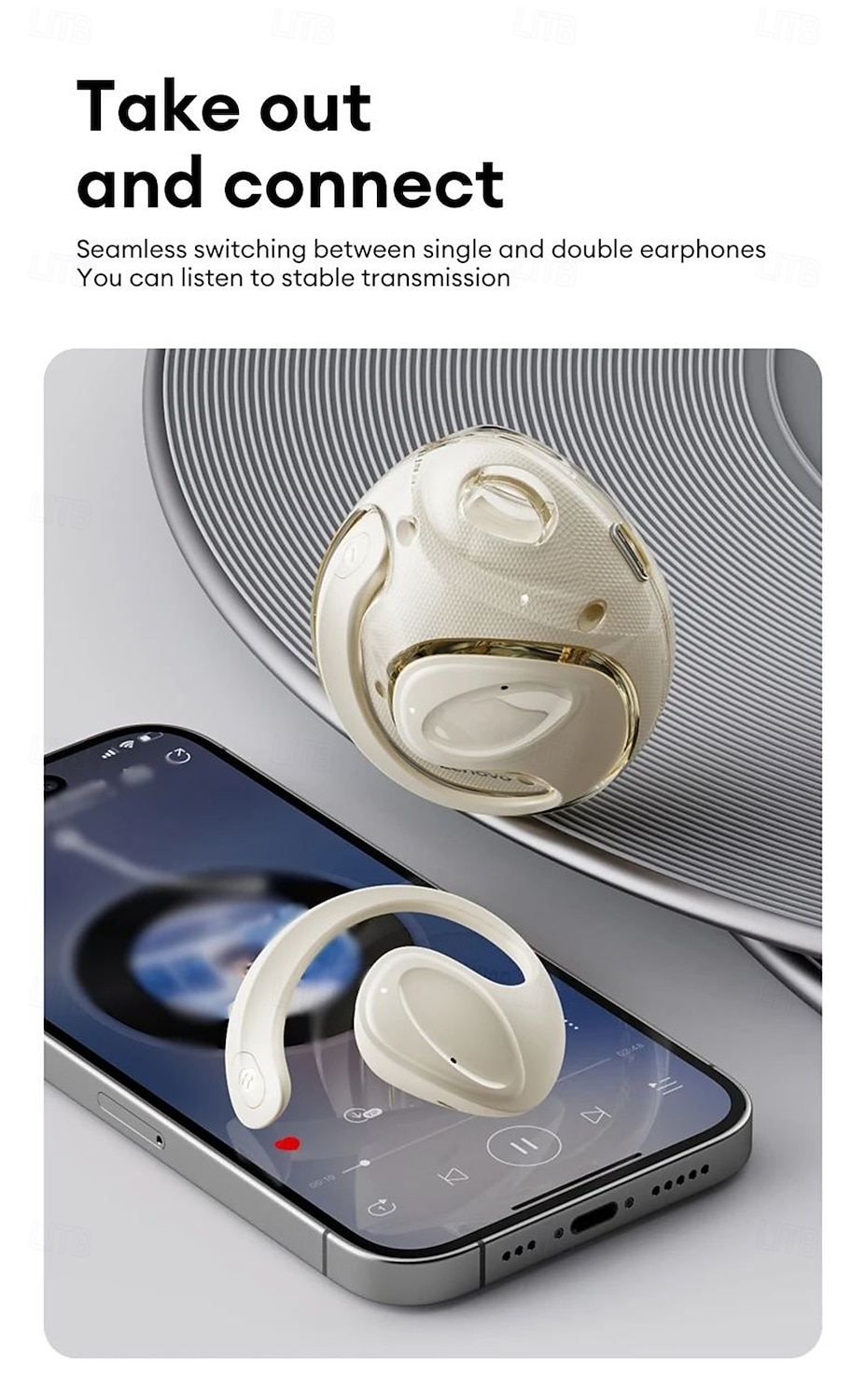 Lenovo Earphones Wireless Bluetooth 5.4 Sport Headset Ear Hook Earbuds Running HD Call Music Headphones X15 Pro Pro4 Valentine's Day Gift 2026 - $41.99 –P10