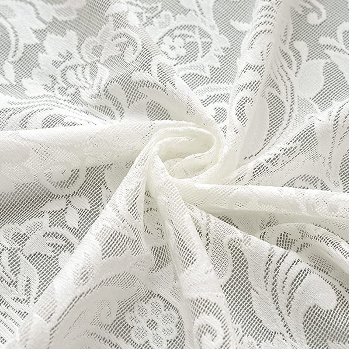 Curtain Drapes French Vintage Lace Sheer Curtains - Decorative Privacy Drapes for Living Room & Bedroom, Room Divider 2026 - $9.49 –P16