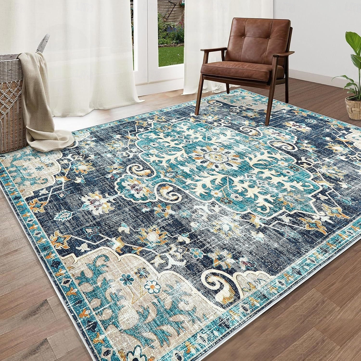 Bohemian Boho Bereichsteppich Küchenteppich Rutschfester Ölbeständiger Bodenmatte Wohnzimmerteppich Innen- und Außenteppich Schlafzimmerdeko Badezimmermatte Eingangsfußmatte Fußmatte 2025 - $10.99 –P14