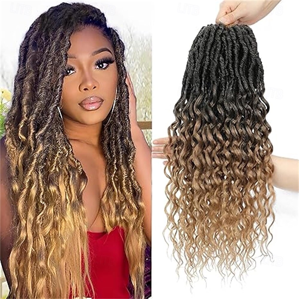 Capelli all'uncinetto per donne, locs finti profondi, capelli all'uncinetto perfetti per l'uso quotidiano o per eventi, locs all'uncinetto per donne, locs morbidi, confezioni da 8 da 18 pollici, del 2025 a $54.99 –P3