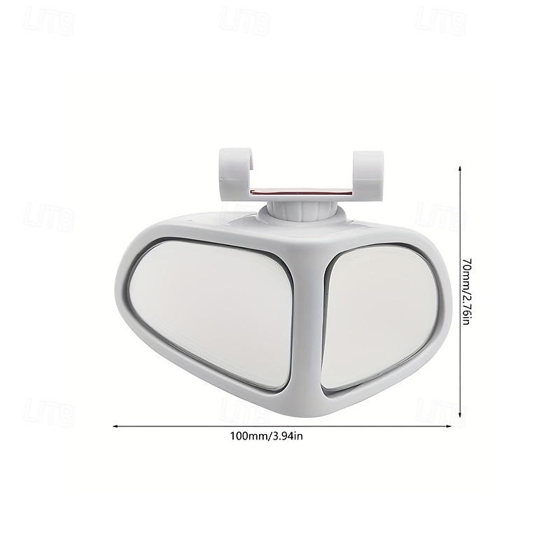 2pcs 360 Rotatable Oval Blind Spot Mirrors  Ultra-Clear Lenses Wide-Angle Front & Rear View Adjustable Mounting Brackets Compatible with Trucks SUVs and Sedans Rear View Mirror Accessories 2025 - $19.99 –P8