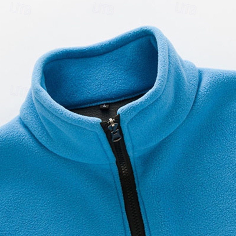 Herren Wanderweste Wanderfleeceweste Ärmellos Weste Außen Thermowarm Winter Reißverschluss Polyester Schwarz Armeegrün Rot Angeln Klettern Camping / Wandern / Höhlenforschung 2025 - $18.49 –P9