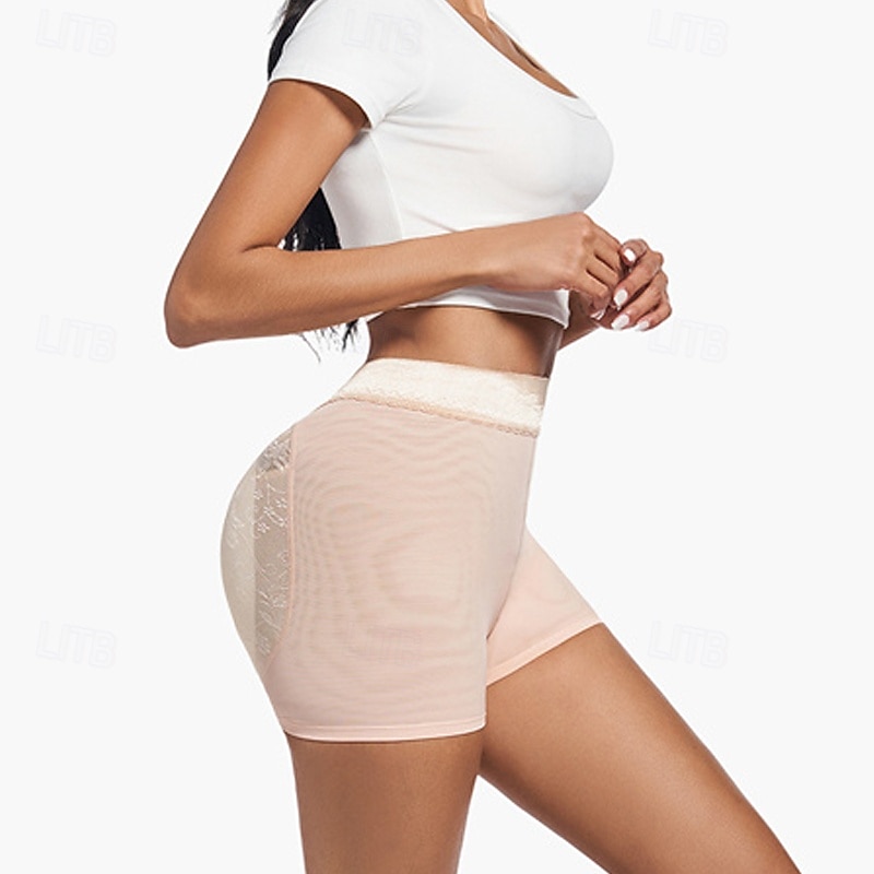 Dame Leggings Scrunch Butt Shorts Gatemote Fritid Kort Høy Midje عادي Elastisk midje Pusteevne Elastisk Feriereise Gate Dagligdagstøy Cutifarge Svart Sommer Normal 2025 - $14.99 –P6