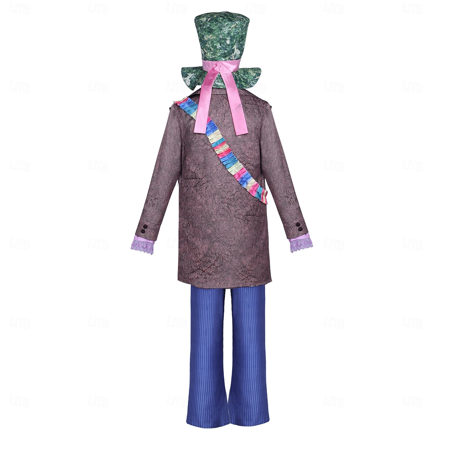 Alice in Wonderland Pohádka Śílenec Šaty Kostým Postavy z pohádek cosplay Filmové kostýmy for Pánské Dospělé předvečer Všech svatých Karneval Světový den knihy Výkon Vzdělávací převlékání Oblékání na 2025 - $98.99 –P8