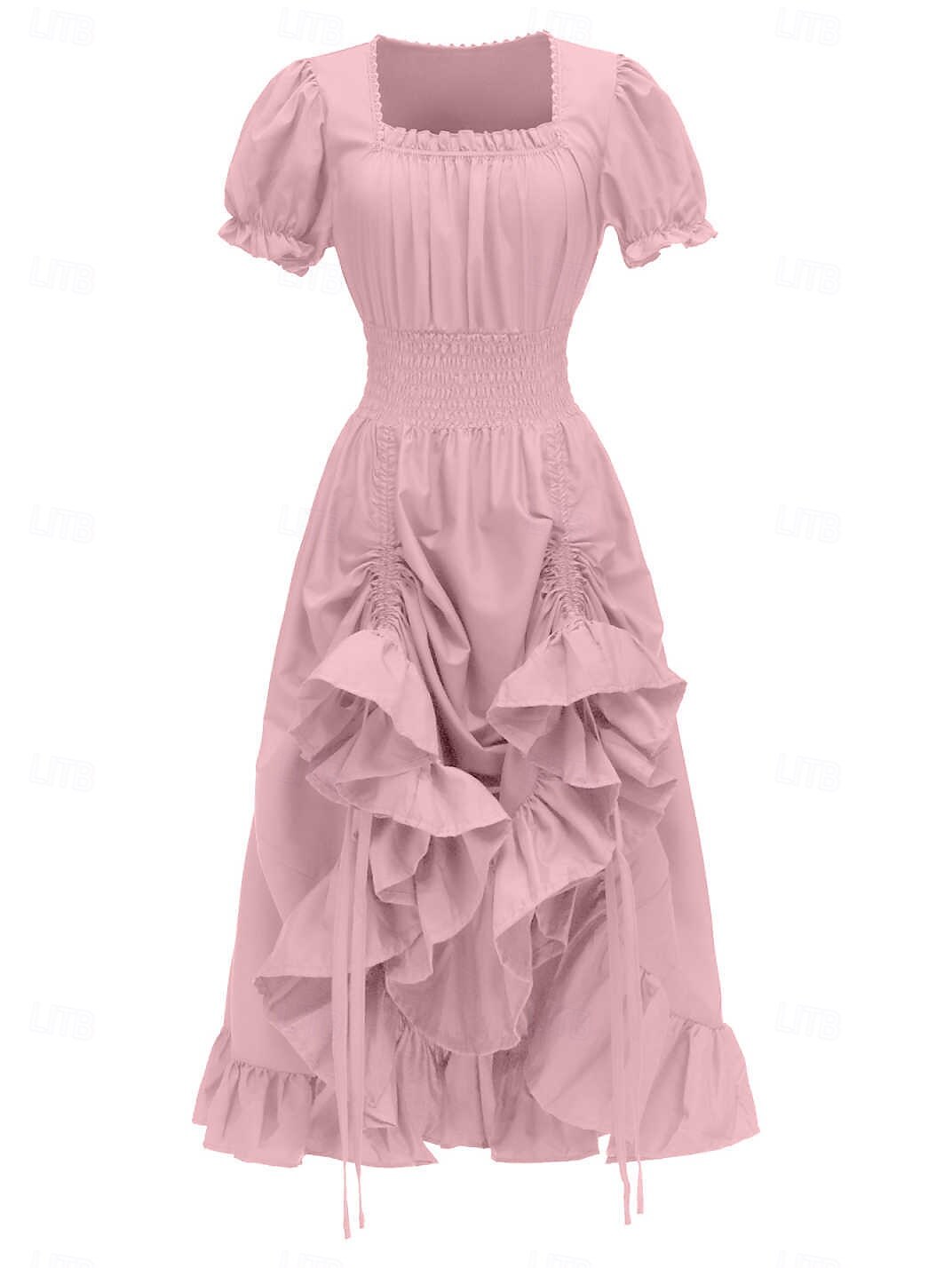 Retro Středověké Renesanční Košile Keltské šaty Šaty inspirované Regency Ren Faire Viking Elfí Dámské Keltské Pirát Fantazie předvečer Všech svatých Karneval Plesová maškaráda LARP Dospělí Šaty 2025 - $34.99 –P13