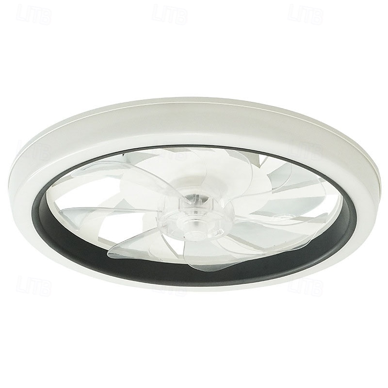 Led Ultra-Thin Ceiling Lamps Fan With Light Modern Living Room Lights Bedroom Lamp With Remote Control 2025 - SGD S$334.34 –P3