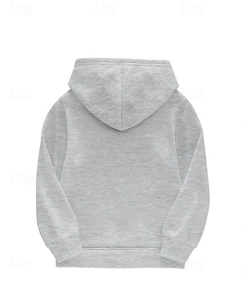 Pojkar 3D Grafisk Huvtröja Långärmad Vår Höst Mode Streetwear Barn 4-12 år Huva Utomhus Ledigt Dagligen Normal 2025 - $18.99 –P2
