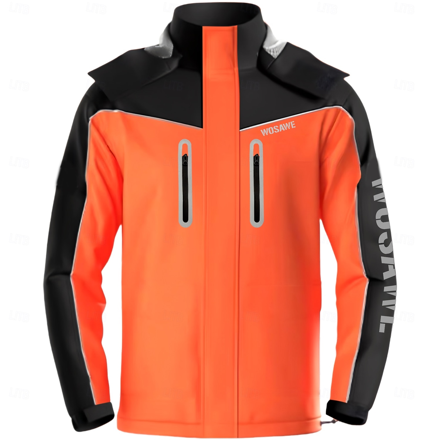 Impermeable para motocicleta Wosawe, modelos para hombre y mujer, resistente al viento, para pesca al aire libre, senderismo, abrigo, práctico almacenamiento, cortavientos ME224 2025 - $65.99 –P1