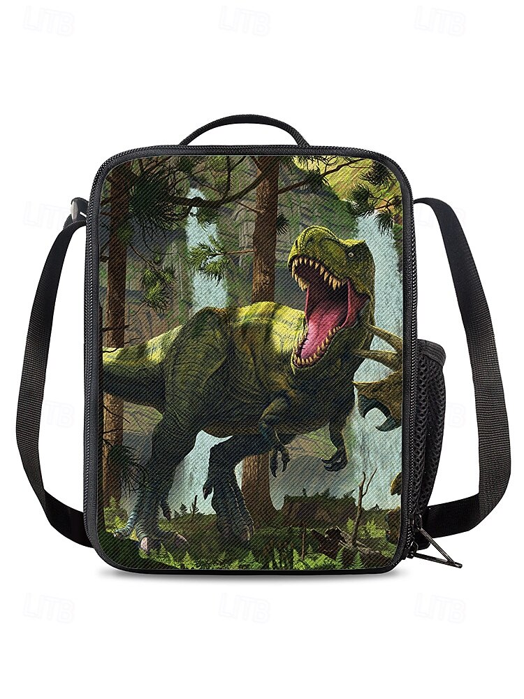 3 darabos dinoszaurusz hátizsák szett gyerekeknek – t-rex mintás iskolatáska uzsonnástáskával és tolltartóval, tartós, könnyű könyvtáska fiúknak és lányoknak, ideális iskolába, utazáshoz és születésnapi ajándékokhoz (Vincent Hie) 2026 - $32.99 –P5