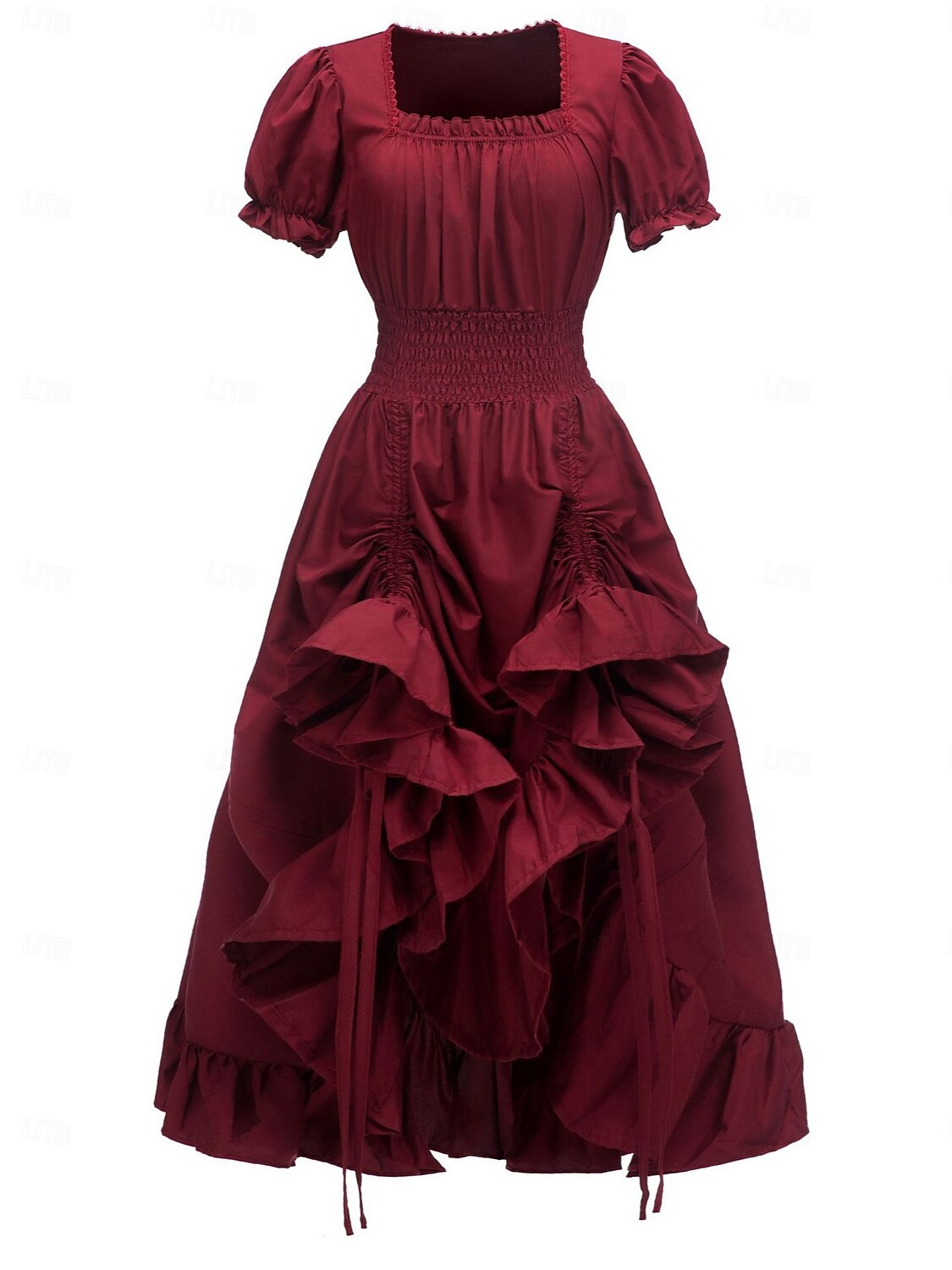 Retro Středověké Renesanční Košile Keltské šaty Šaty inspirované Regency Ren Faire Viking Elfí Dámské Keltské Pirát Fantazie předvečer Všech svatých Karneval Plesová maškaráda LARP Dospělí Šaty 2025 - $34.99 –P1