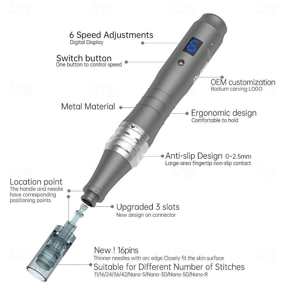Plug-in Design Authentic Dr pen M8-C Derma Pen Microneedling Machine Skincare Salon Beauty Tool Kit 2025 - $123.99 –P3
