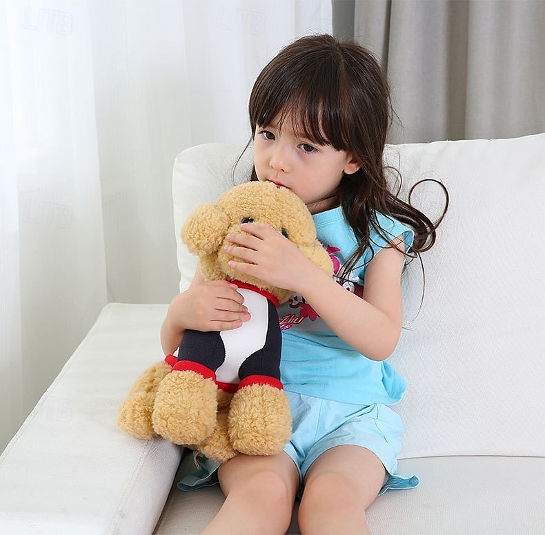 Animais de pelúcia para cães, brinquedos de pelúcia macios e fofinhos, golden retriever, cachorro de pelúcia grande, filhote de cachorro, animais de pelúcia, presente de aniversário para crianças, de 2025 por $20.99 –P3