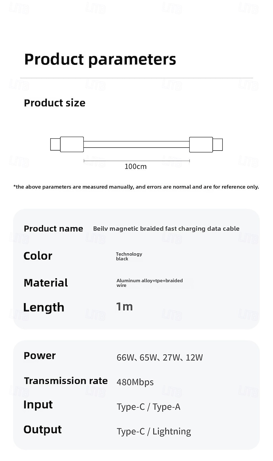 Magnetic Organizing Super Fast Charging Type C Charger Cord - Universal USB-C for iPhone Huawei Android All Phone Models 2025 - $12.99 –P9