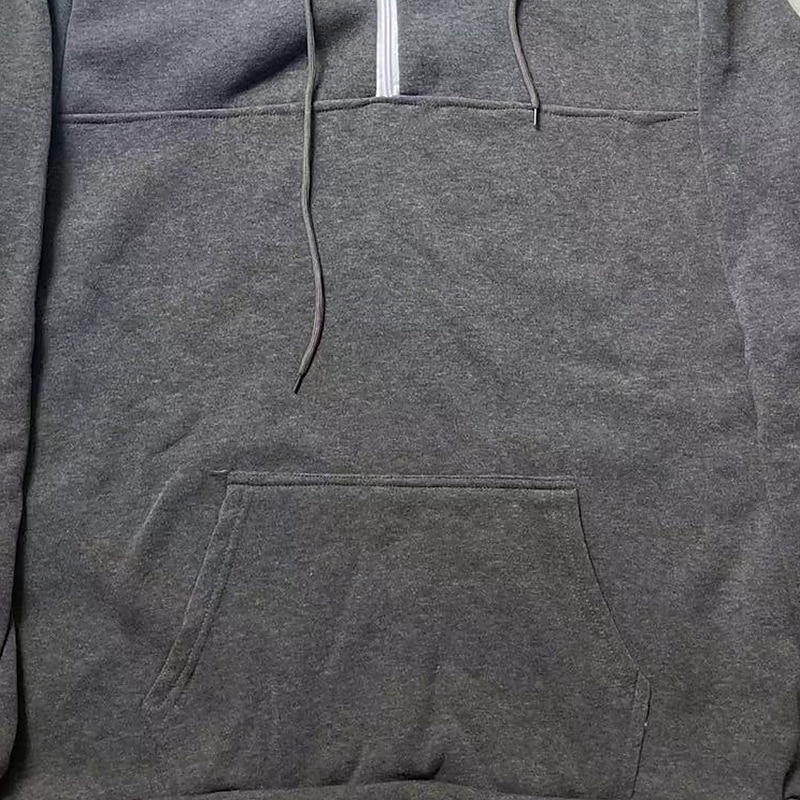 Bărbați Hanorac cu Glugă Hanorac cu fermoar Negru Roșu Vin Bleumarin Albastru piscină Verde Închis Capișon Simplu Inchide fermuarul Buzunar frontal Quarter Zip Sporturi & Exterior Casual Zilnic Șic 2025 - $27.49 –P9