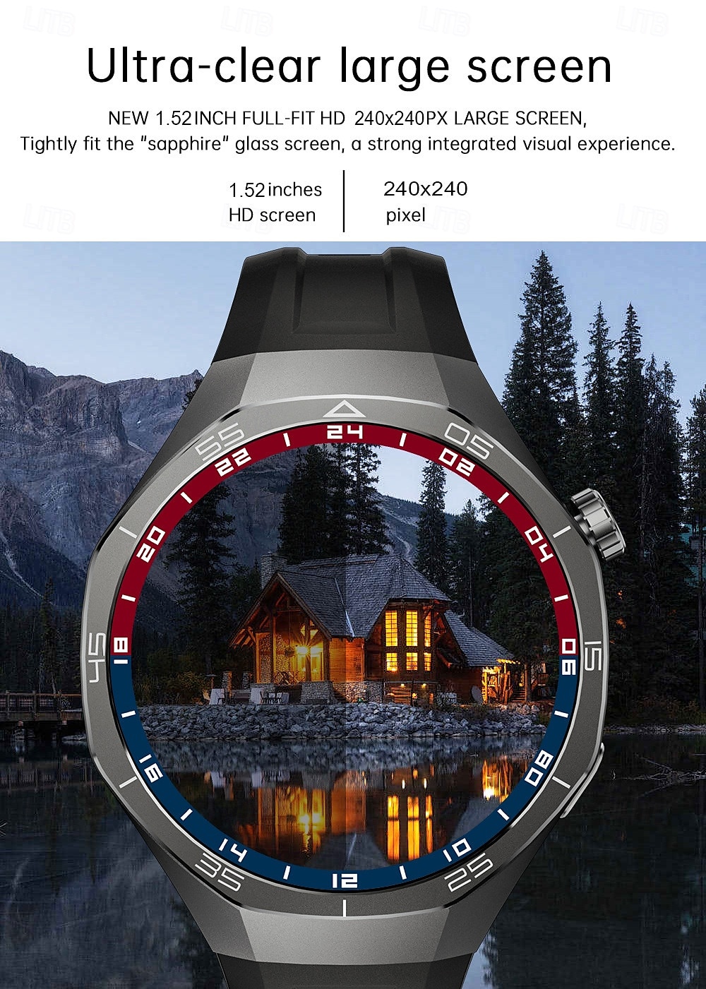 C15Pro Smart Watch 1.52 Inch HD AMOLED Screen NFC Tracker Bluetooth Call Health Monitoring Watch 2025 - $31.99 –P5