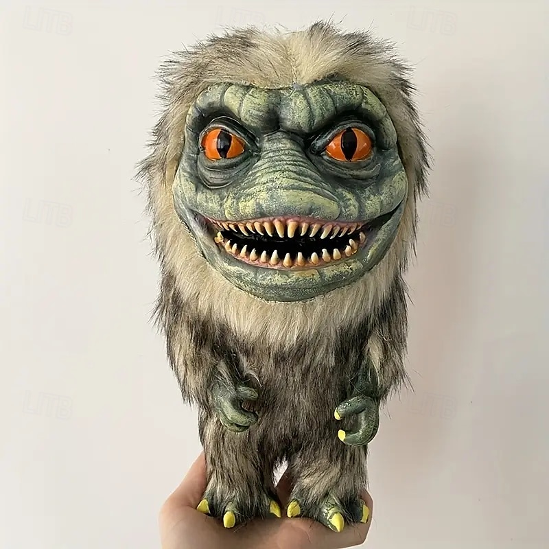 accessoire en peluche de monstre extraterrestre unique - créature spatiale faite à la main, objets de collection parfaits pour Halloween et la décoration intérieure, résine douce et tissu, cadeau de 2025 ? $51.99 –P6