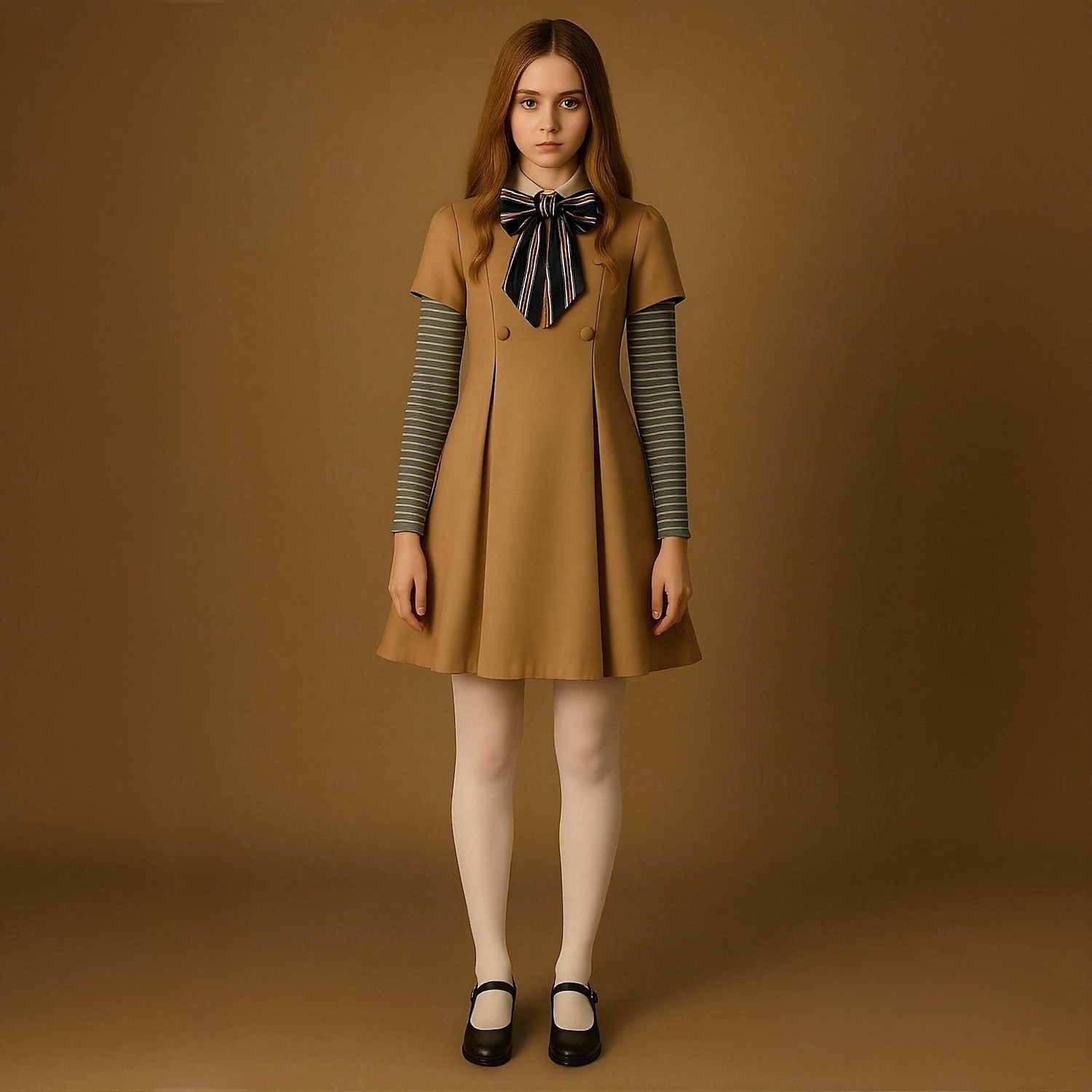 M3GAN Ijesztő baba Megan Futurisztikus robot Ruhák Jelmez Klasszikus Lolita Filmsztár jelmez for Női Lány Gyermek Felnőttek Mindszentek napja Farsang A könyv világnapja Teljesítmény Parti 2025 - $35.99 –P10